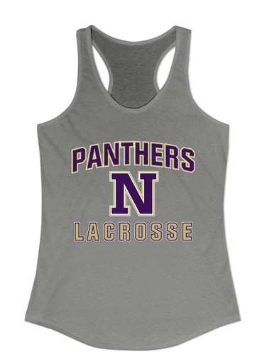 Navarro Panthers N Script Lacrosse Women's Tank Top