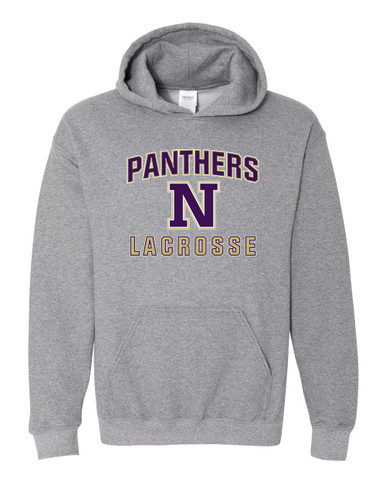 Navarro Panthers N Script Lacrosse Men's Hoodie