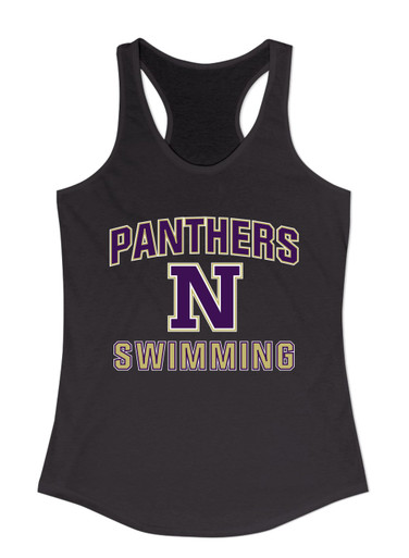 Navarro Panthers N Script Swimming Women's Tank Top