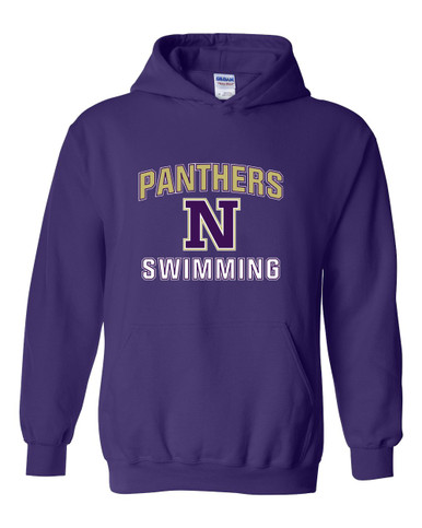 Navarro Panthers N Script Swimming Men's Hoodie