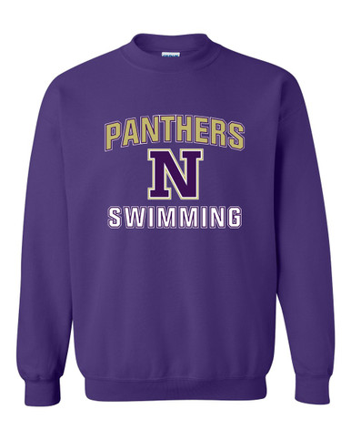 Navarro Panthers N Script Swimming Men's Sweatshirt