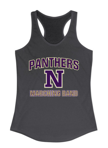 Navarro Panthers N Script Marching Band Women's Tank Top