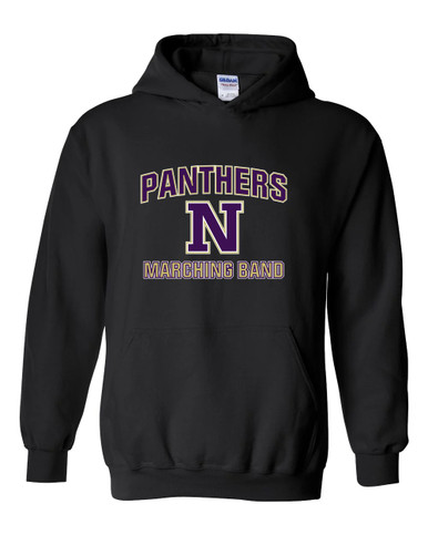 Navarro Panthers N Script Marching Band Men's Hoodie