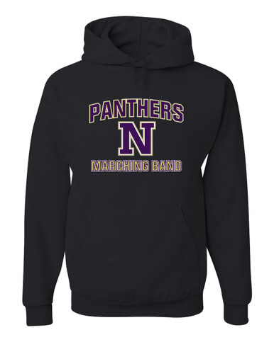 Navarro Panthers N Script Marching Band Men's Premium Hoodie
