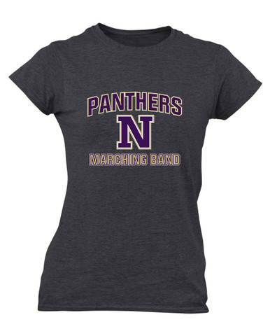 Navarro Panthers N Script Marching Band Women's SS T-Shirt