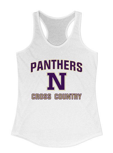 Navarro Panthers N Script Cross Country Women's Tank Top