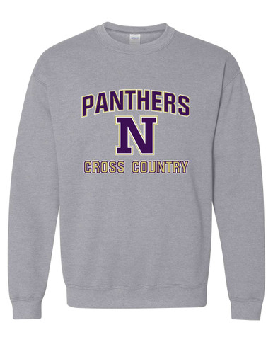 Navarro Panthers N Script Cross Country Men's Sweatshirt