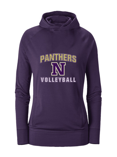 Navarro Panthers N Script Volleyball Women's Hoodie