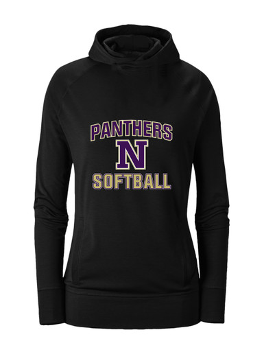 Navarro Panthers N Script Softball #1 Women's Hoodie