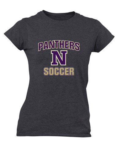 Navarro Panthers N Script Soccer #1 Women's SS T-Shirt
