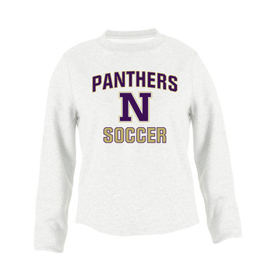 Navarro Panthers N Script Soccer #1 Men's Sweatshirt