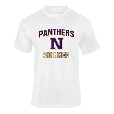 Navarro Panthers N Script Soccer #1 Men's SS T-Shirt