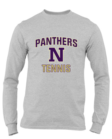 Navarro Panthers N Script Tennis Men's Premium LS T-Shirt