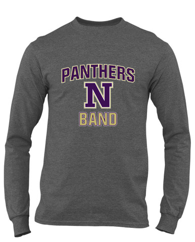 Navarro Panthers N Script Band # 1 Men's LS T-Shirt