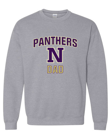 Navarro Panthers N Script Dad Men's Sweatshirt