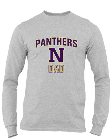 Navarro Panthers N Script Dad Men's LS T-Shirt