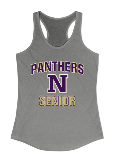 Navarro Panthers N Script Senior #1 Women's Tank Top