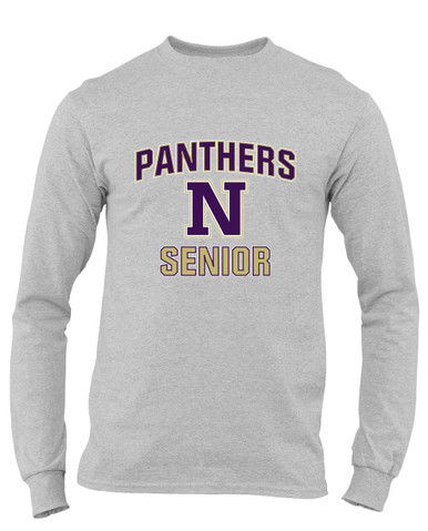 Navarro Panthers N Script Senior #1 Men's Premium LS T-Shirt