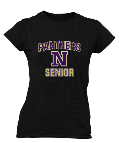 Navarro Panthers N Script Senior #1 Women's SS T-Shirt