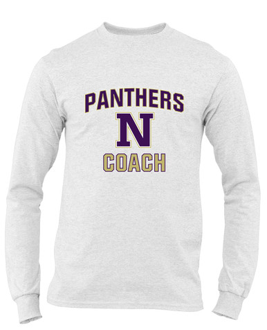 Navarro Panthers N Script Coach Men's Premium LS T-Shirt