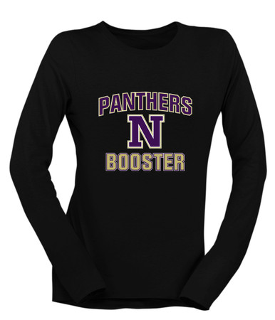 Navarro Panthers N Script Booster Women's LS T-Shirt