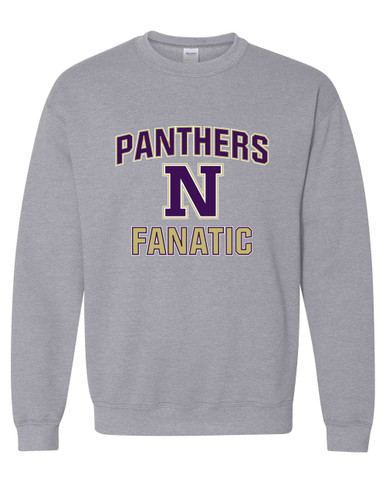 Navarro Panthers N Script Fanatic Men's Sweatshirt