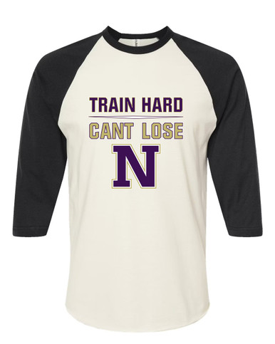 Navarro Panthers N Script Train Hard, Can't Lose Men's Baseball T-Shirt