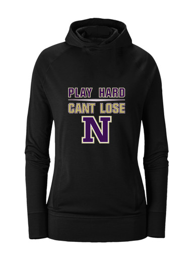 Navarro Panthers N Script Play Hard, Can't Lose Women's Hoodie