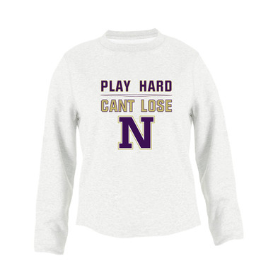 Navarro Panthers N Script Play Hard, Can't Lose Women's Sweatshirt