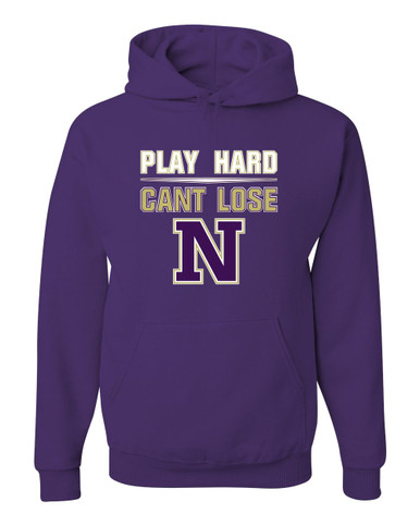 Navarro Panthers N Script Play Hard, Can't Lose Men's Premium Hoodie