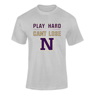 Navarro Panthers N Script Play Hard, Can't Lose Men's SS T-Shirt