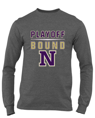 Navarro Panthers N Script Playoff Bound Men's Premium LS T-Shirt