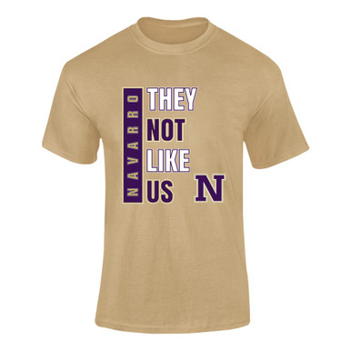 Navarro Panthers N Script They Not Like Us #1 Men's SS T-Shirt