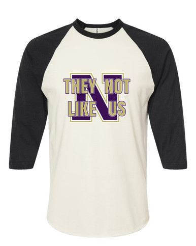 Navarro Panthers N Script They Not Like Us #2 Women's Baseball T-Shirt
