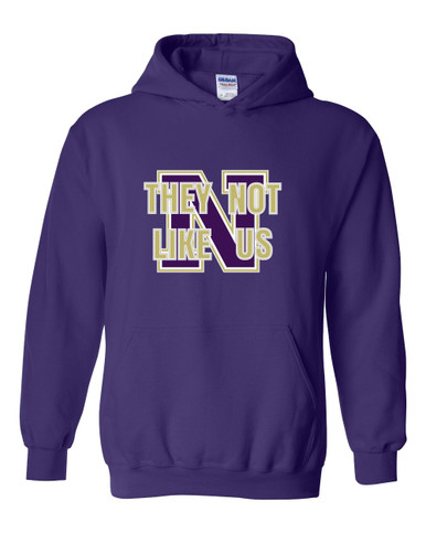 Navarro Panthers N Script They Not Like Us #2 Men's Hoodie
