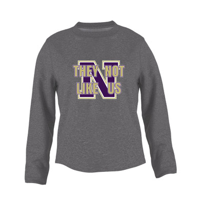 Navarro Panthers N Script They Not Like Us #2 Women's Sweatshirt