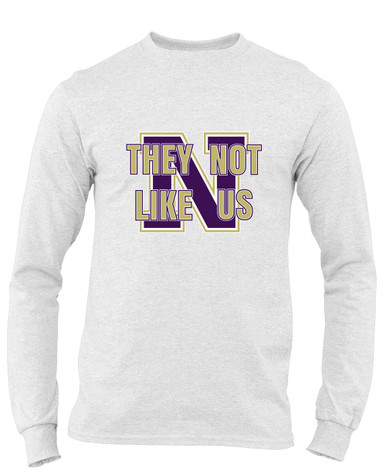 Navarro Panthers N Script They Not Like Us #2 Men's Premium LS T-Shirt