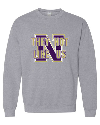 Navarro Panthers N Script They Not Like Us #2 Men's Sweatshirt