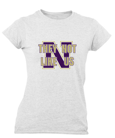 Navarro Panthers N Script They Not Like Us #2 Women's Premium SS T-Shirt