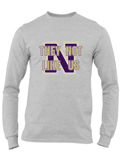 Navarro Panthers N Script They Not Like Us #2 Men's LS T-Shirt