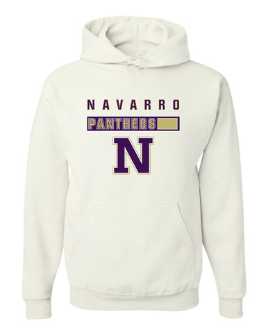 Navarro Panthers N Script Mascot #7 Men's Premium Hoodie