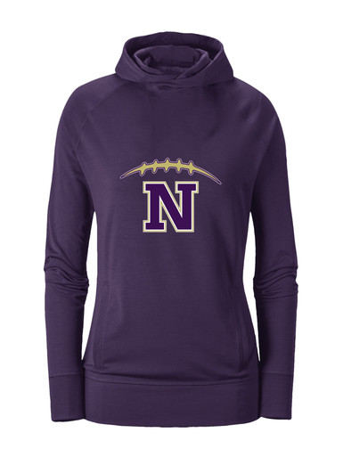 Navarro Panthers N Script Football #2 Women's Hoodie