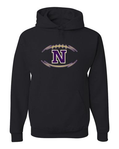 Navarro Panthers N Script Football #3 Men's Premium Hoodie