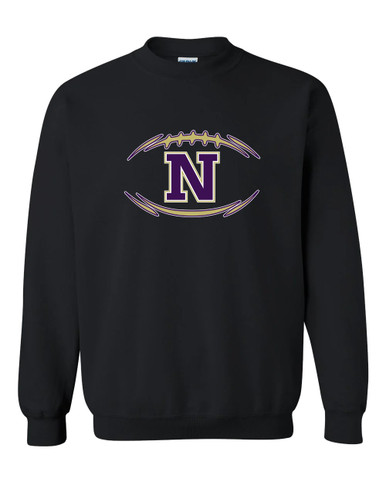 Navarro Panthers N Script Football #3 Men's Sweatshirt