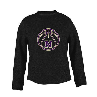 Navarro Panthers N Script Basketball #2 Women's Sweatshirt