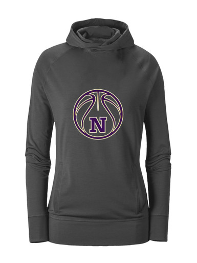 Navarro Panthers N Script Basketball #2 Women's Hoodie