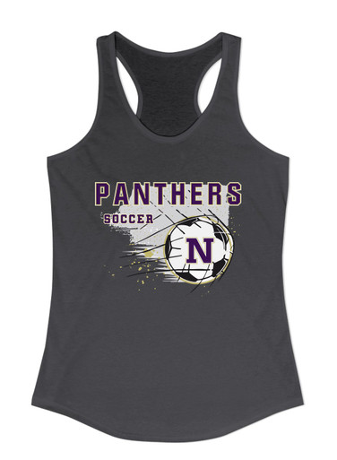 Navarro Panthers N Script Soccer #2 Women's Tank Top