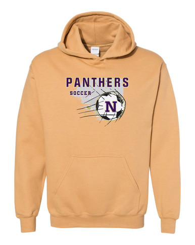 Navarro Panthers N Script Soccer #2 Men's Hoodie