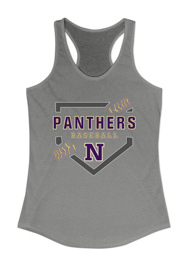 Navarro Panthers N Script Baseball #2 Women's Tank Top