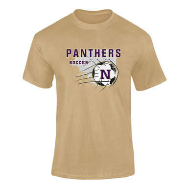 Navarro Panthers N Script Soccer #2 Men's SS T-Shirt